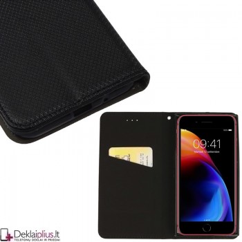 Telone smart magnet serijos atverčiamas dėklas - juodas (Iphone 7/8/Se 2020/Se 2022) Telone smart magnet serijos atverčiamas dėklas - juodas (Iphone 7/8/Se 2020/Se 2022)